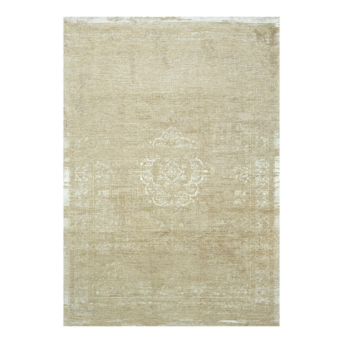 TEPPICH Milk Curry Medallion 140/200 cm - Beige, Textil (140/200cm) - Louis De Poortere