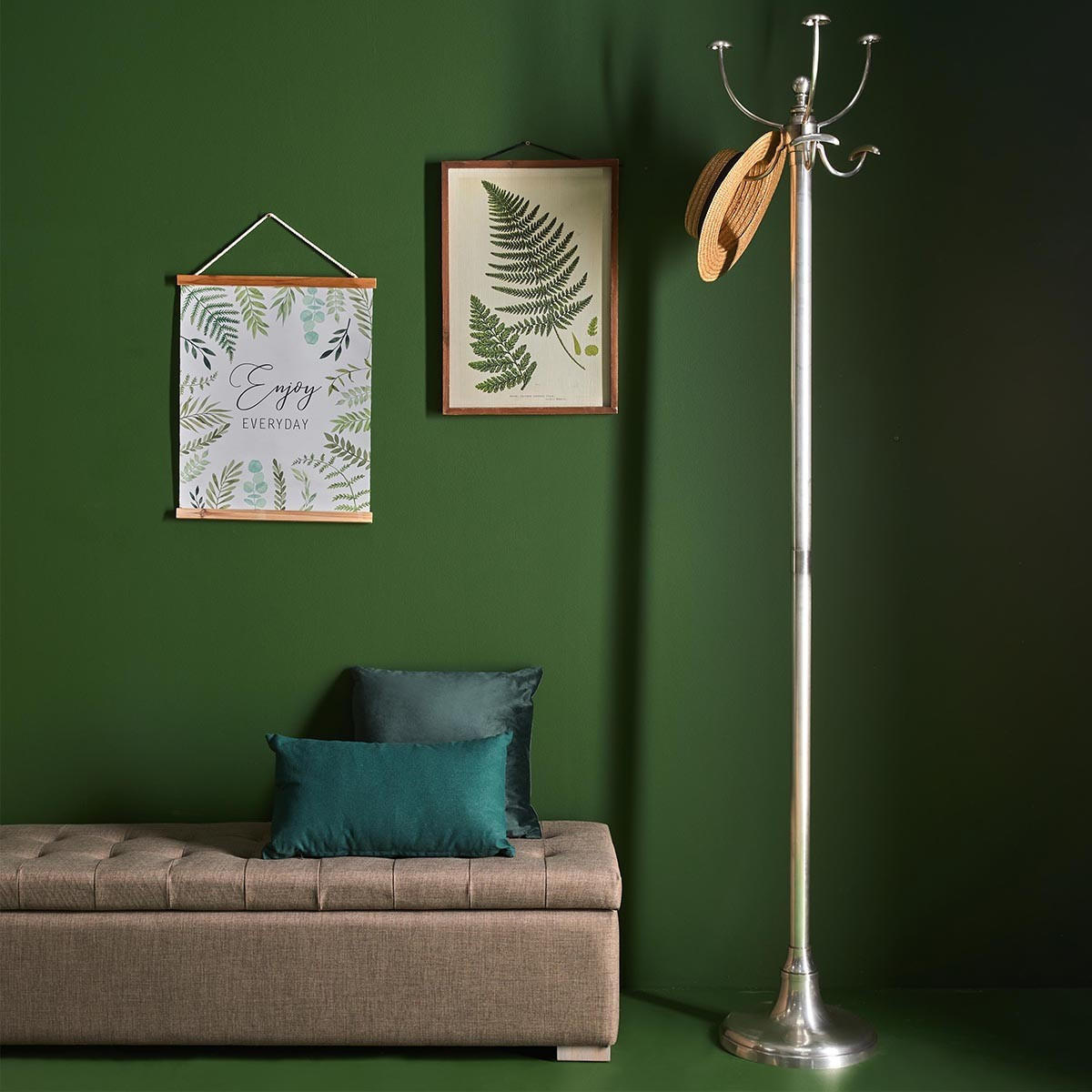 KLEIDERSTÄNDER - 34/34/178 cm - Silberfarben, Metall (32/178/32cm) - Signature