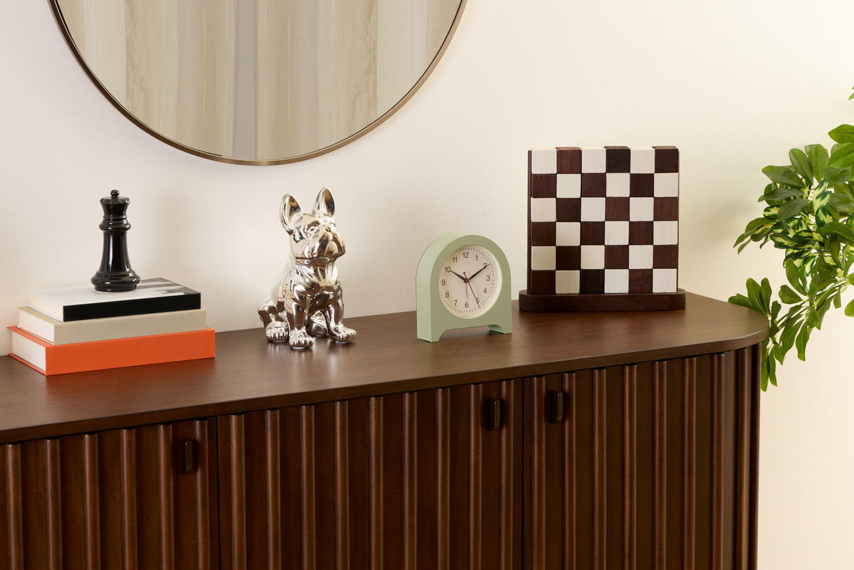 WECKER Cedo 14,9/4,2/16,1 cm - Grün, Kunststoff (4.2/16.1/14.9cm) - Atmosphera Createur d´interieur
