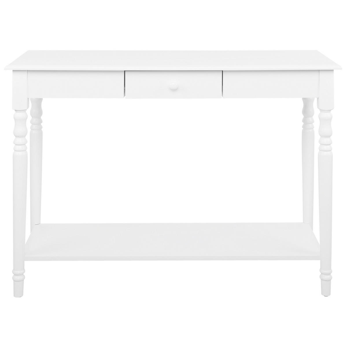 KONSOLENTISCH weiß Tobago - Weiß, Holzwerkstoff (40/102/77cm) - Beliani