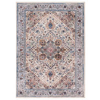 FLACHWEBETEPPICHE Creme Class 80/150 cm - Blau/Multicolor, Textil (80/150cm) - Atticgo