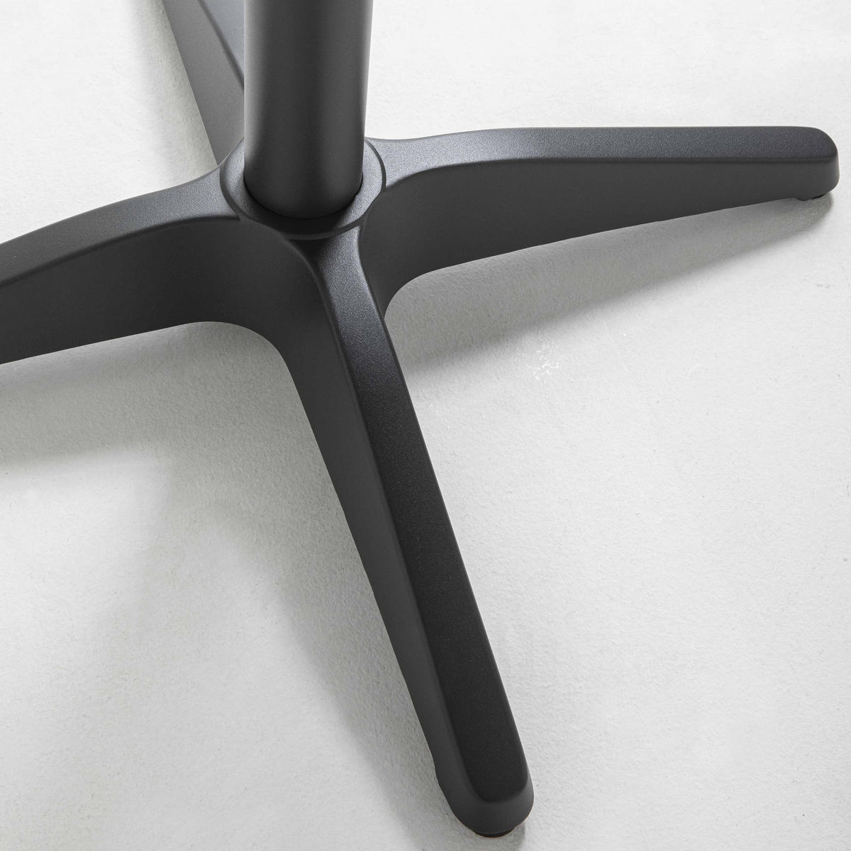 GARTENTISCH klappbar, Grau - Grau, Metall (60/60/110cm) - Oviala