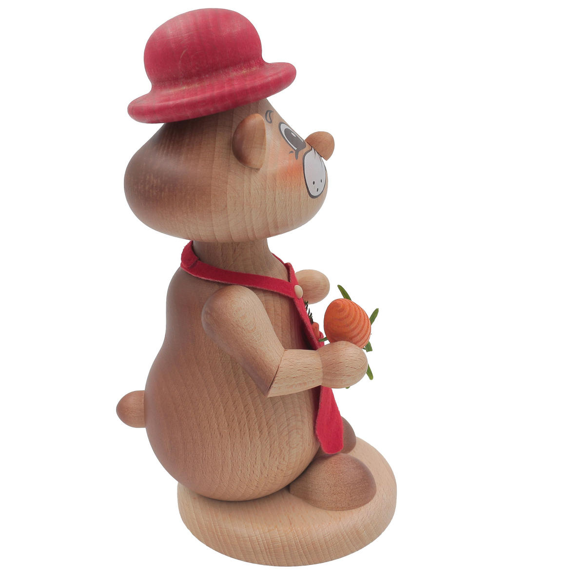 RAUCHFIGUR Hamster Wanderin 18 cm - Multicolor, Metall (12/18/0.1cm)