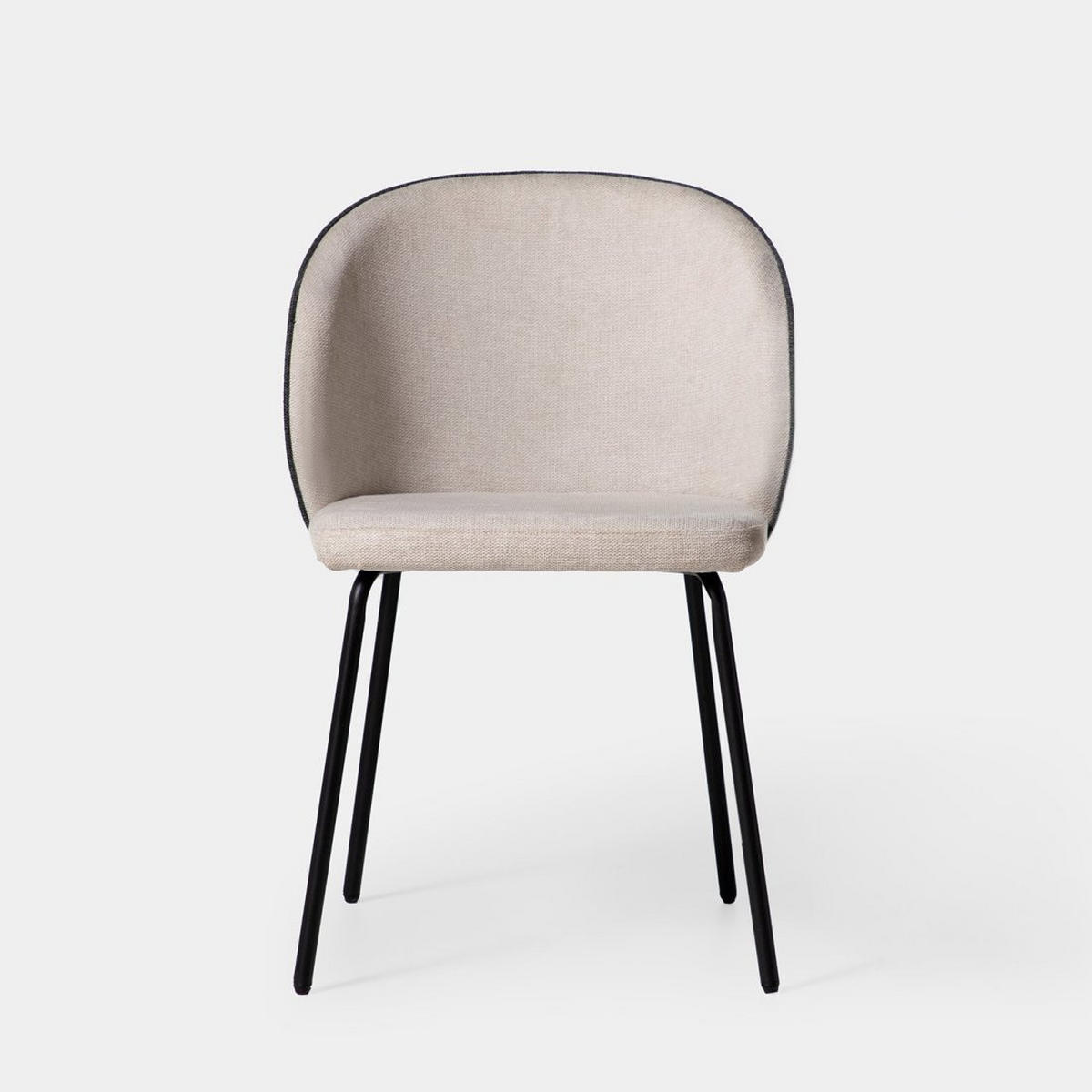 ESSZIMMERSTUHL Norah Beige 49 cm x 80 cm - Beige, Textil (49/80/56cm) - Klast Home