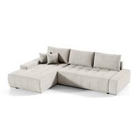ECKSOFA Jonas 4 Sitzplätze Grün - Grün, Holzwerkstoff (265/185cm) - Petits-meubles