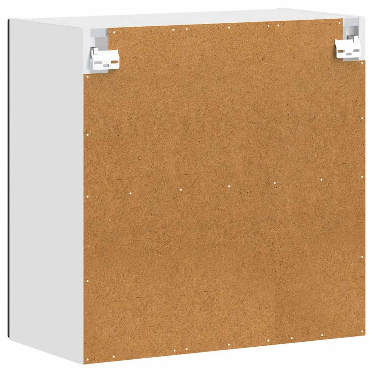 KÜCHEN-HÄNGESCHRANK Mit Glastür Schwarz - Schwarz, Holzwerkstoff (31/60/60cm) - vidaXL