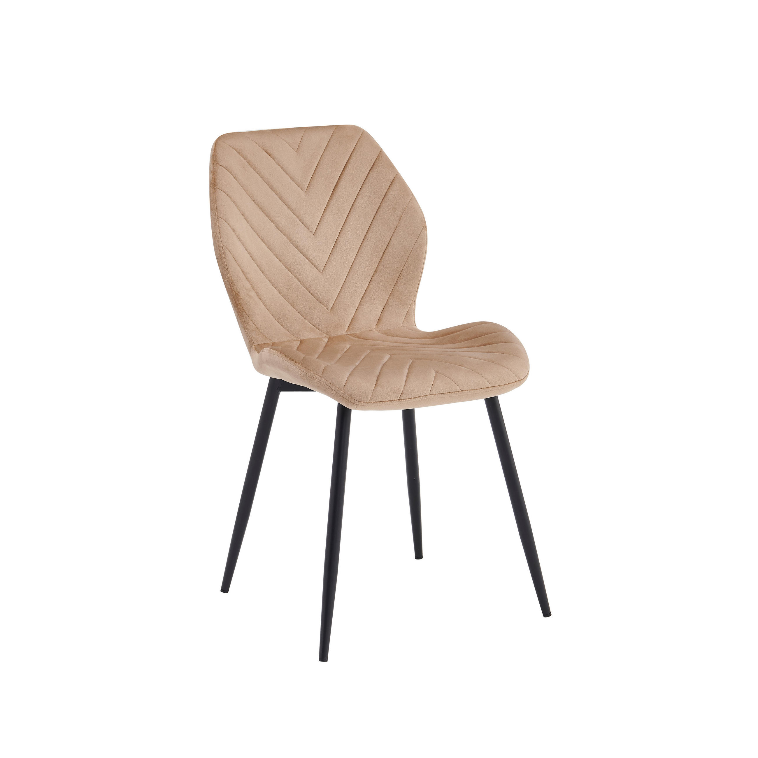 AN Furniture Store Stühle Beige 48x86x41 cm