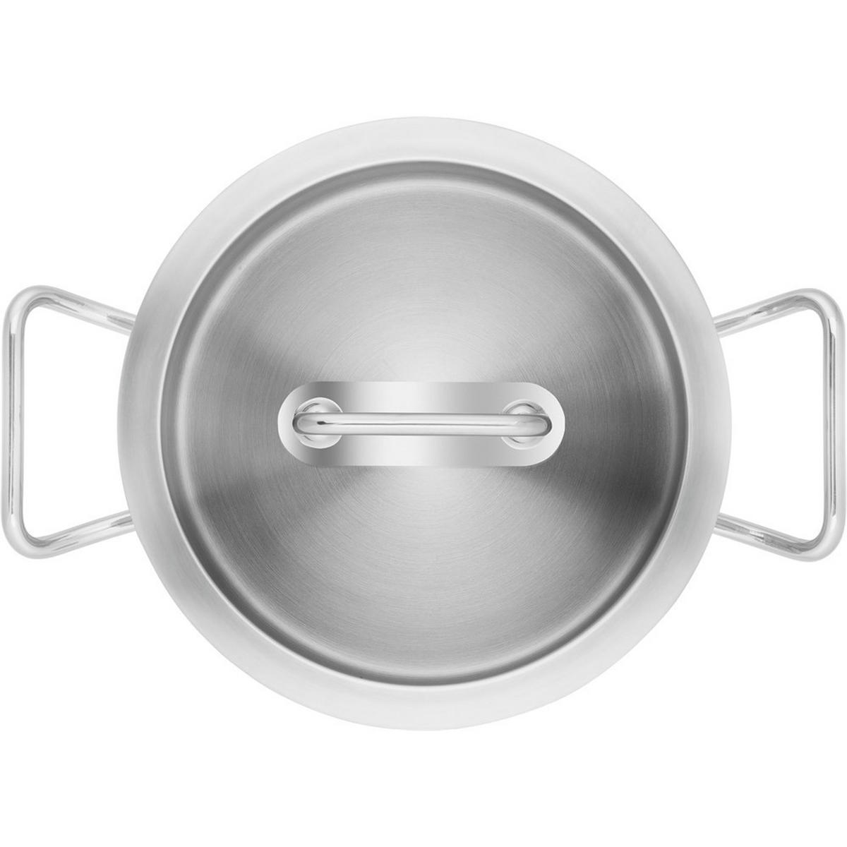 TOPF Silber 36.1/25.8/22.8 cm 651242400 - Silberfarben, Metall (24cm) - Zwilling