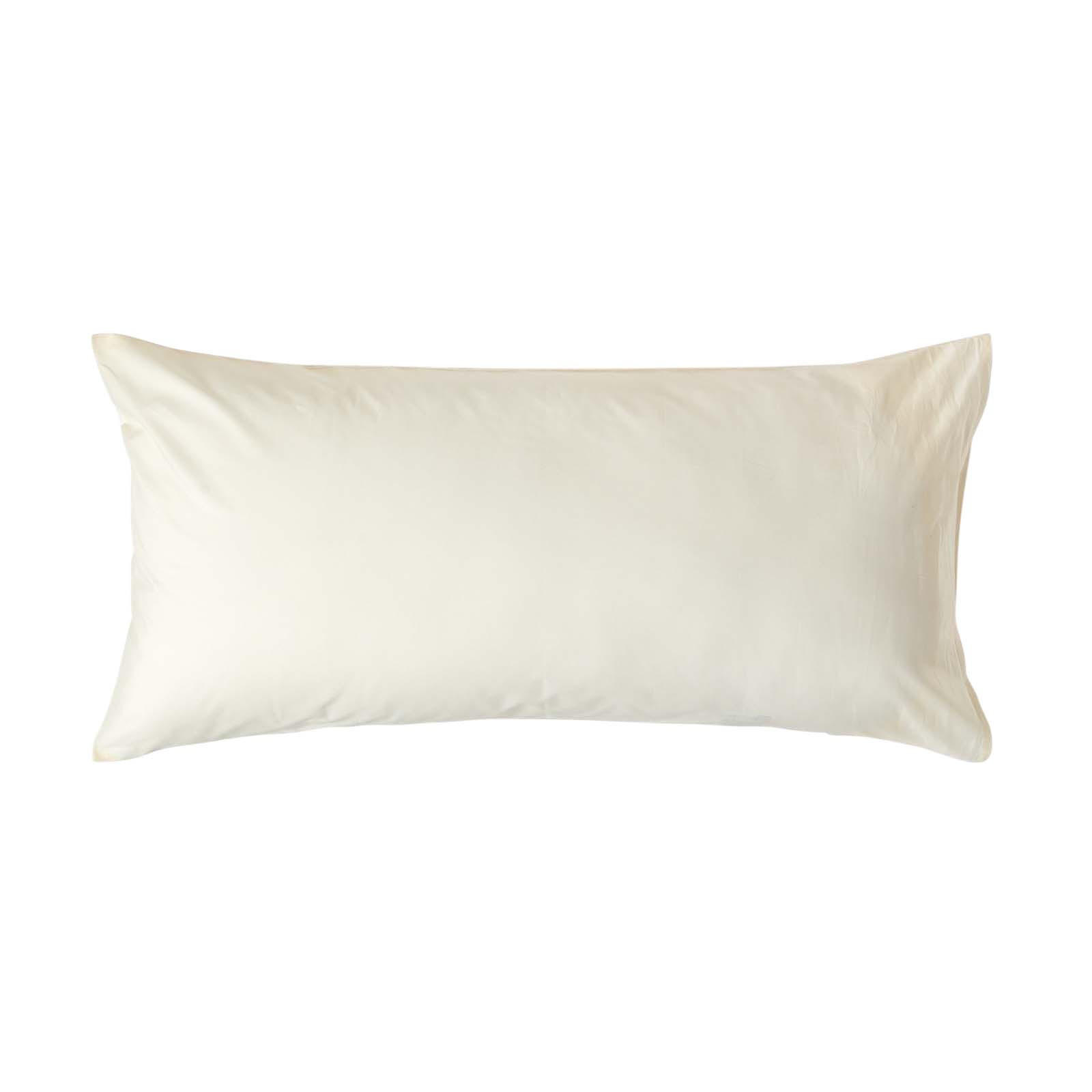KISSENBEZUG Perkal, Ägyptische Baumwolle, Fadendichte 200 - Creme, Textil (50/90cm) - Homescapes