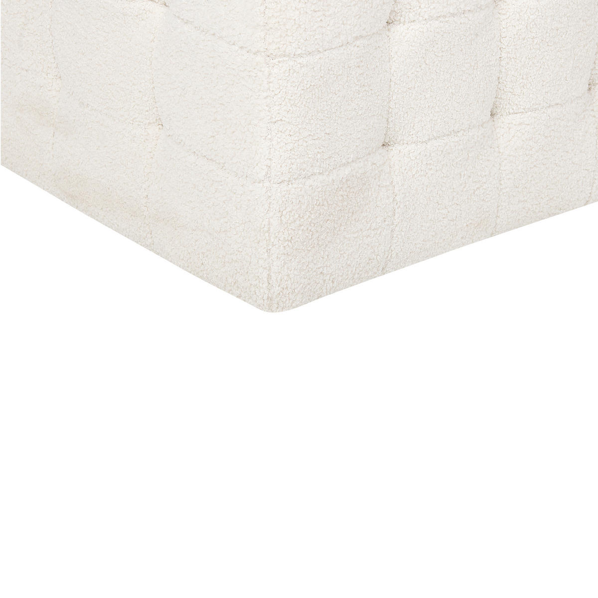 TRUHENBANK Michigan 42/72/40 cm - Creme, Textil (72/40/42cm) - Beliani