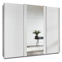 SCHWEBETÜRENSCHRANK Bern Weiß 270 / 64 / 236cm - Weiß, Holz/Holzwerkstoff (270/236/64cm) - Wimex