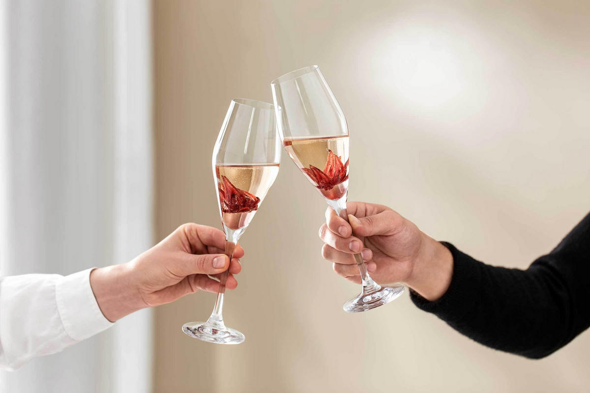 CHAMPAGNERGLÄSER La Divina transparent 260 ml 4er Set - Transparent, Glas (0.26L) - Villeroy & Boch