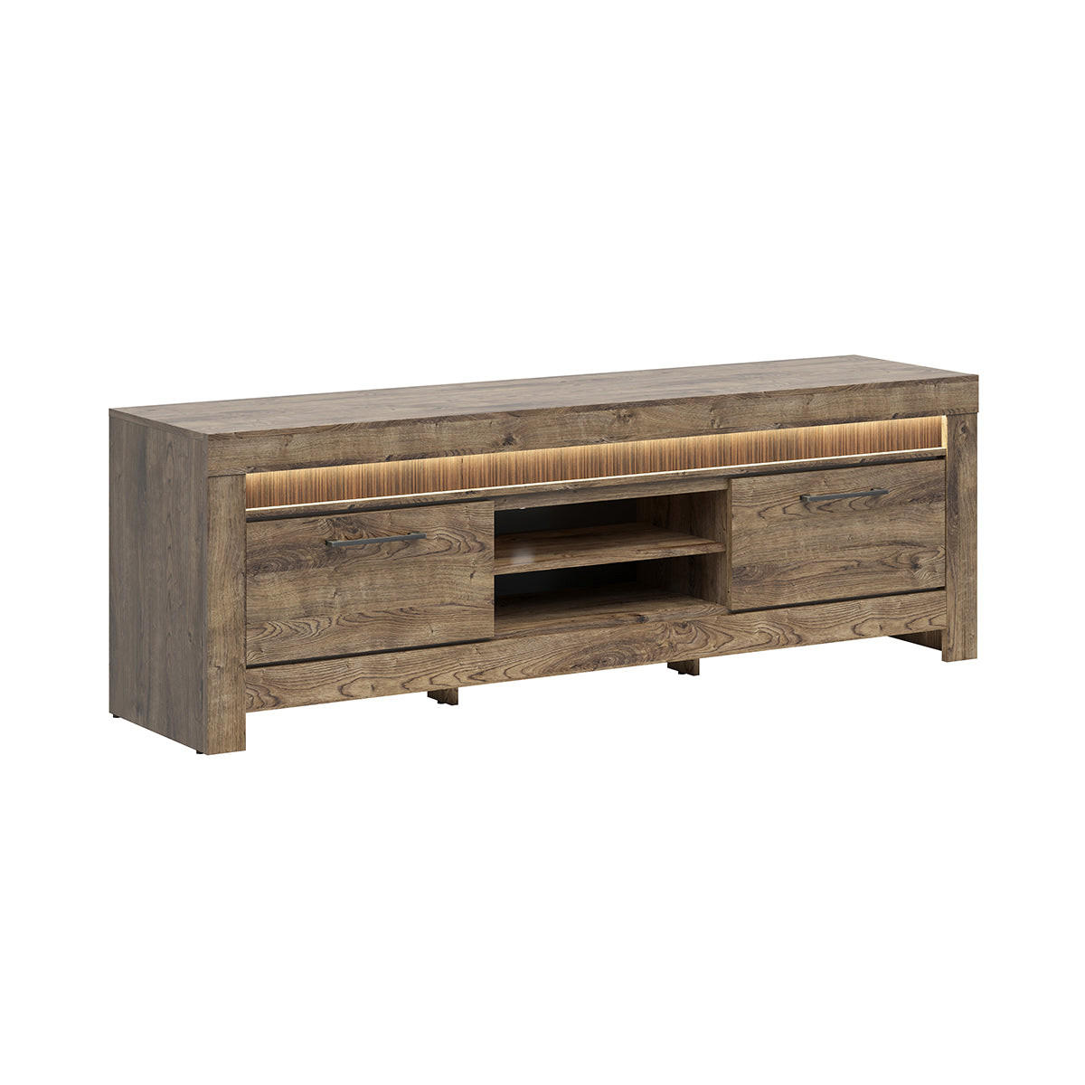 TV STOLÍK Amaury Drevo - hnedá, kompozitné drevo (180/60/45cm) - Petits-meubles
