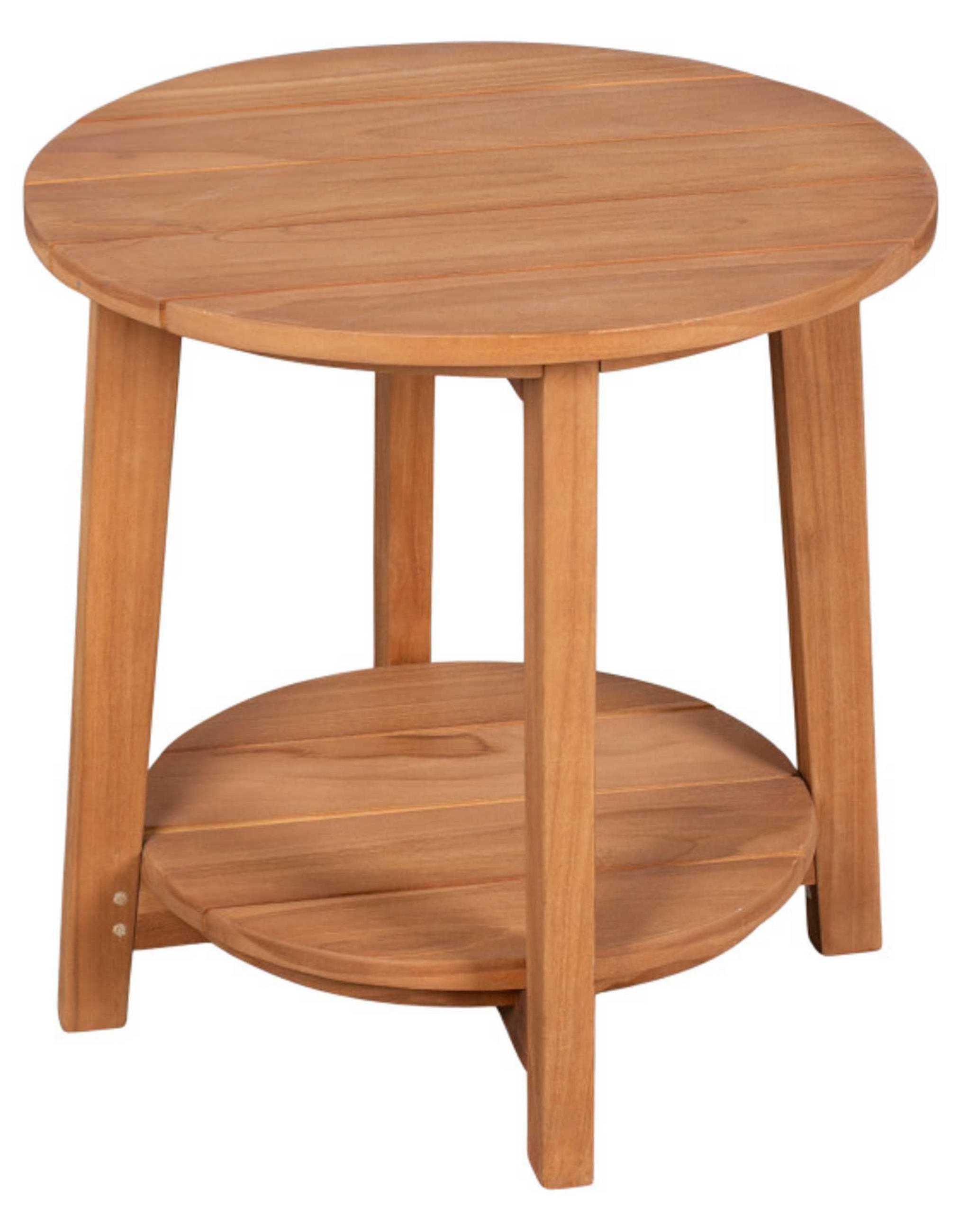 BEISTELLTISCH Milton - Naturfarben, Holz (50/50/50cm) - Mr. Deko