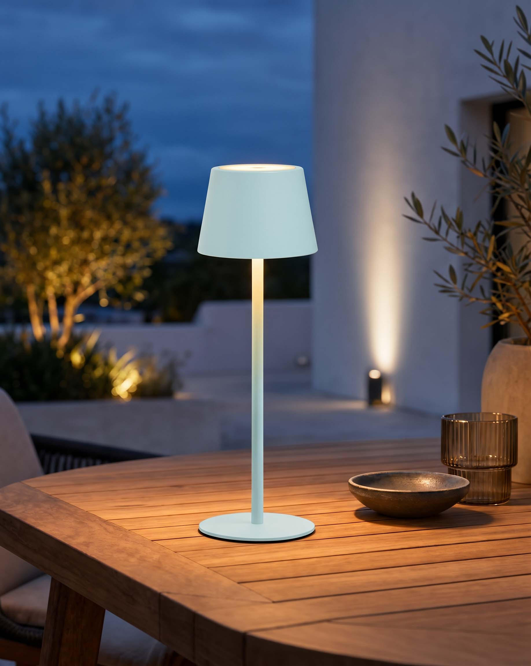 Northpoint Led Pastellblau 11x45x11 cm