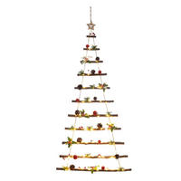 WEIHNACHTSBAUM zum Aufhängen 61/2/120 cm - Multicolor, Holz (120cm) - Atmosphera Createur d´interieur