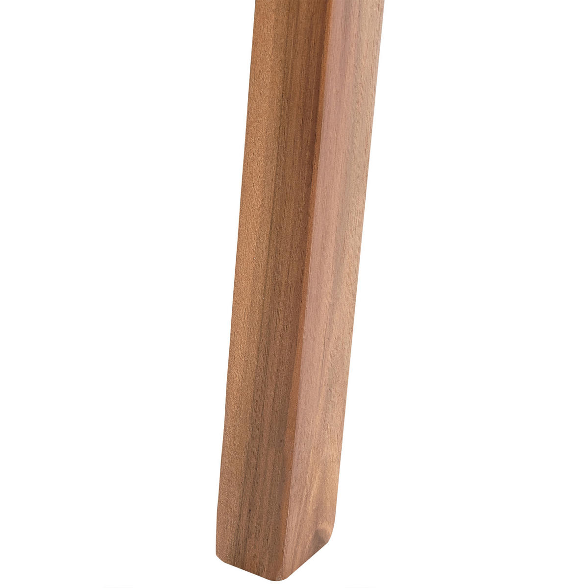 GARTENMÖBEL-SET 4-Sitzer Heller Holzfarbton Ombriano - Hellbraun, Holz - Beliani