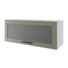 KLAPPHÄNGESCHRANK Kvantum W4BS/90 Beige Matt / Weiß Matt 90 / 32,5 / 36cm - Beige/Weiß, Holz/Holzwerkstoff (90/36/32.5cm) - Feldmann-Wohnen