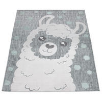 KINDERTEPPICH 140/200 cm Tweet 469 - Grau, Textil (140/200cm) - Paco Home