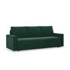 SOFA 3-SITZER MIT SCHLAFFUNKTION NOTO Dunkelgrün - Dunkelgrün, Textil (95/92/220cm) - Mebligo