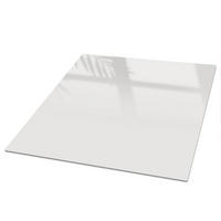 TISCHPLATTE 50x50 cm – Warmes Hellgrau - Beige, Glas (50/50/0.4cm) - Wallfluent