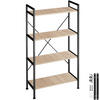 REGAL Leeds,inklusive Kippschutz, 67,5 x 31,5 x 121,5 cm,Industrial Holz hell, Eiche Sonoma - Naturfarben, Holz (31.5/121.5/67.5cm) - tectake