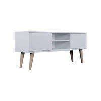 TV STOLÍK Toronto Biela - biela, kompozitné drevo (120/35/55cm) - Petits-meubles