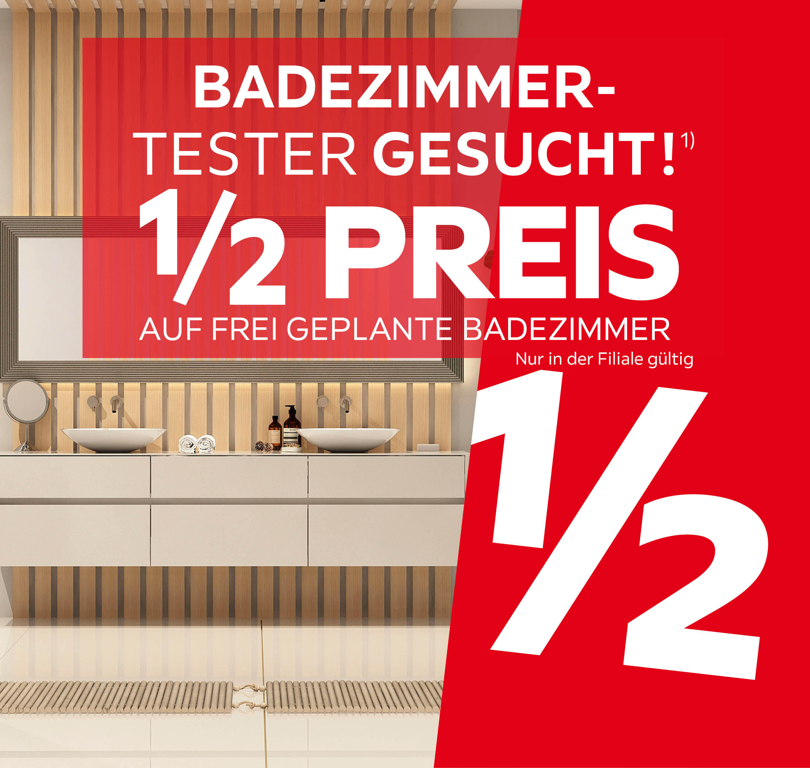 Badezimmerteser gesucht!