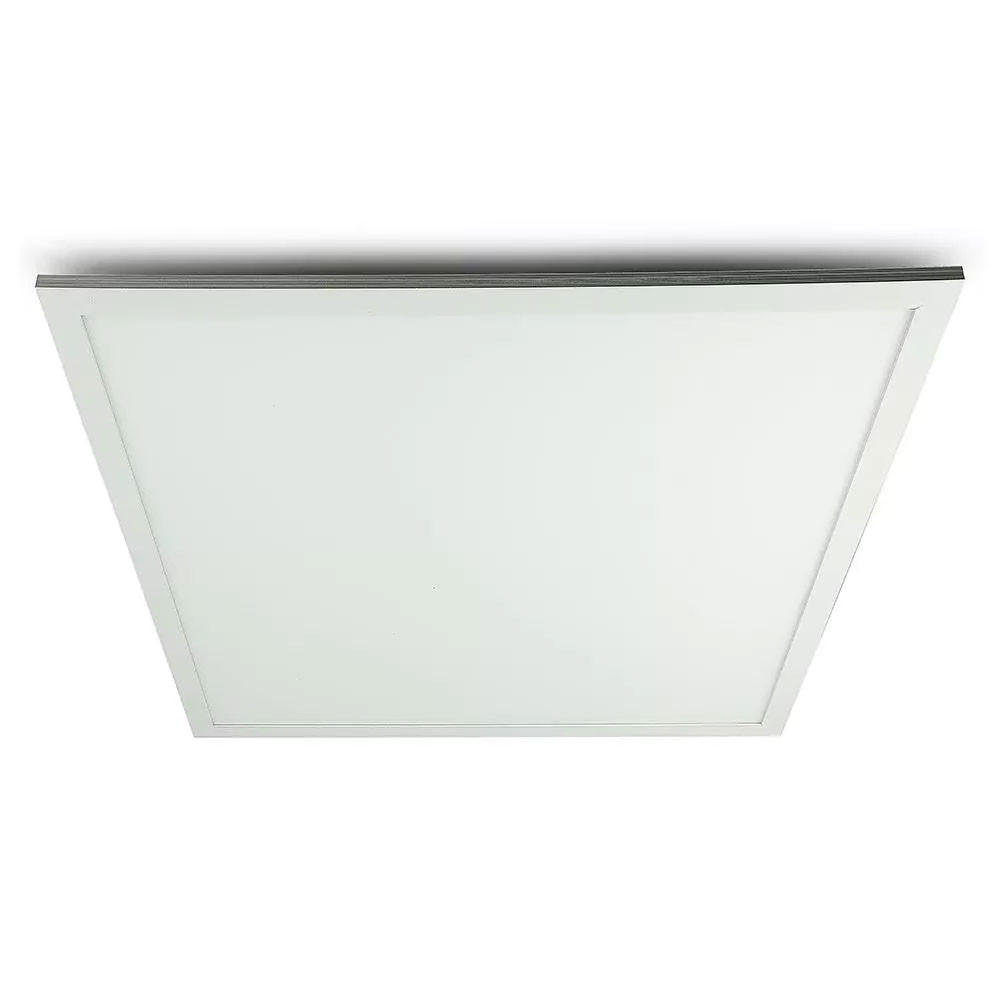 LED PANEL Weiß 59,5 cm Smart Steuerung - Weiß, Metall (59.5/59.5/6.5cm)