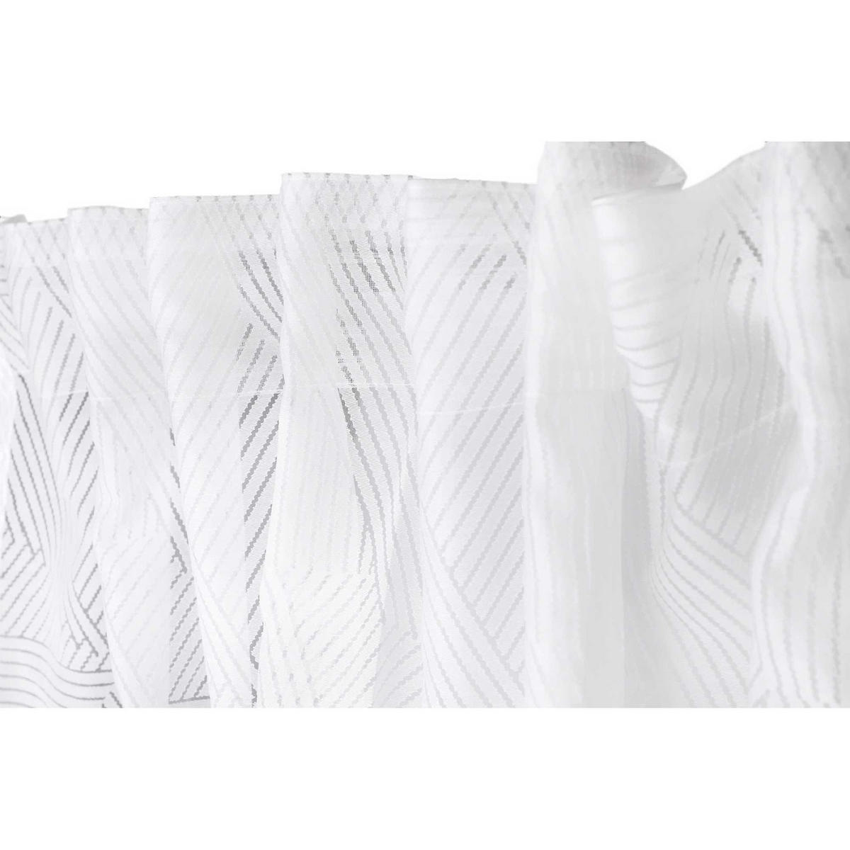 SCHLAUFENVORHANG BETHANY ALS AUSBRENNER BETHANY transparent - Weiß, Textil (130/1/250cm) - Esprit