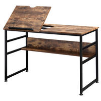 BÜROTISCH Rustikales Braun 1 Stück - Braun, Holzwerkstoff (60/120/75cm) - GiPP