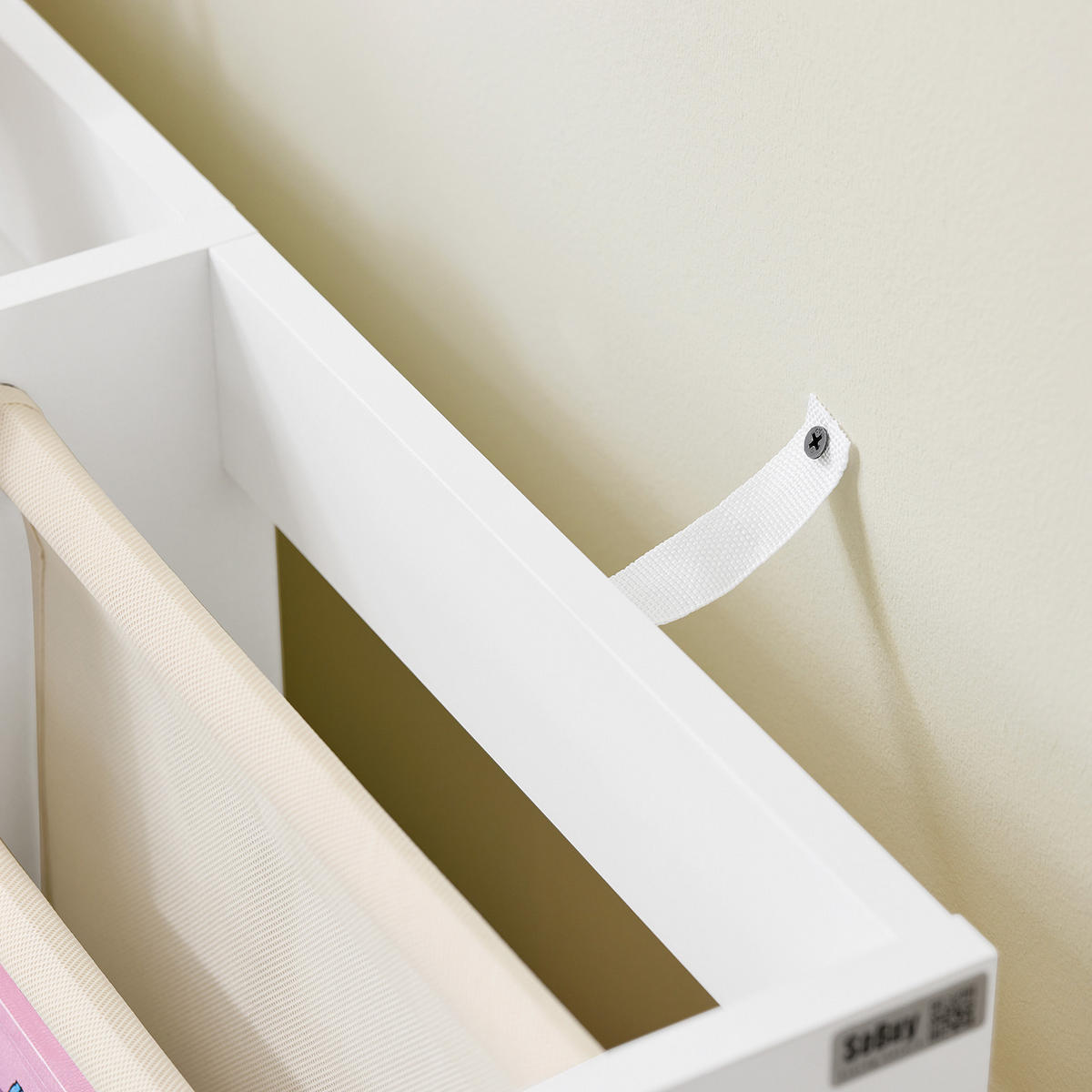 BÜCHERREGAL Kinder Weiß - Weiß, Holzwerkstoff (80/80/40cm) - SoBuy