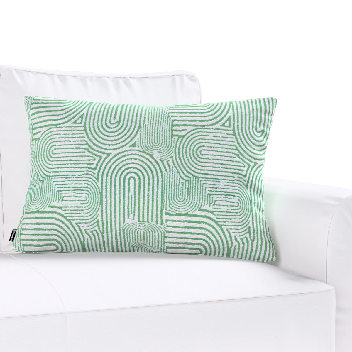 KISSENHÜLLE Cosy Home hellgrün, 60x40 cm - Hellgrün, Textil (60/40cm) - Dekoria