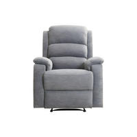 RELAXSESSEL - 1 Person - Stoff - Grau - - Grau, Textil (86/103/95cm) - Vente-Unique