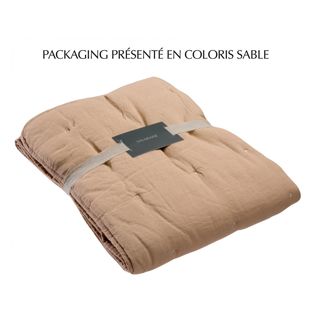 BETTÜBERWURF Zeff donner 240 x 260 cm - Grau, Textil (240/260cm) - Vivaraise