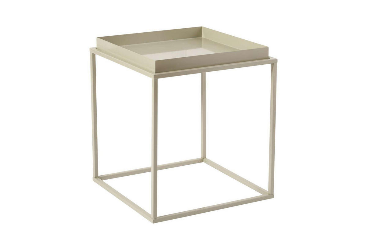 COUCHTISCH koala Taupe - Taupe, Holz (45/45/52cm) - Habitat Garten