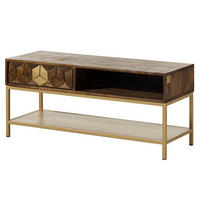 COUCHTISCH Mango 110x40x50 braun geölt DIAMOND #200 - Braun, Holz (110/40/50cm) - Massivmoebel24