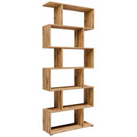 BÜCHERREGAL CR3-SLIM Wotan Eiche 80/25/190 cm - Eiche Wotan, Holzwerkstoff (80/190/25cm)