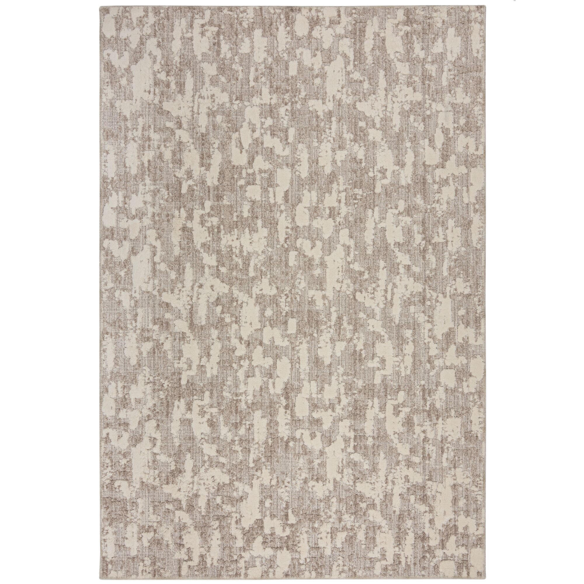 TEPPICH Waschbar RIDGE, meliert, Beige, 155 x 230 cm - Beige, Textil (155/230cm) - KADIMA DESIGN