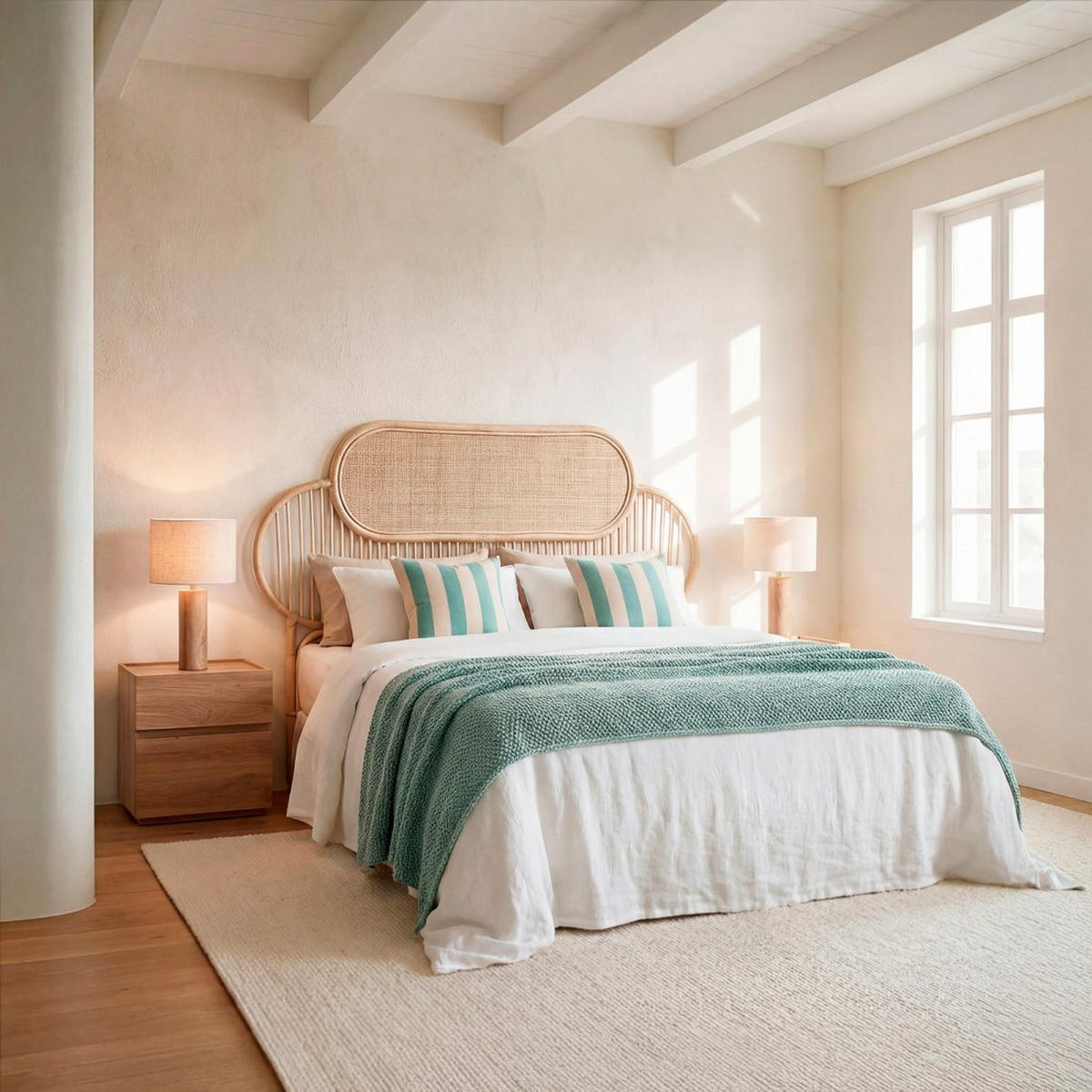 KOPFTEIL DOPPELTES Baro Natürlich 120 cm x 3 cm - Naturfarben, Naturmaterialien (120/170cm) - Klast Home