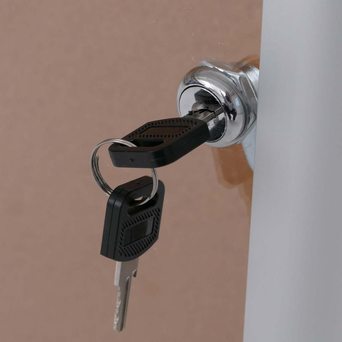 SCHAUKASTEN Beige - Beige, Metall (68/65/7cm) - MCW