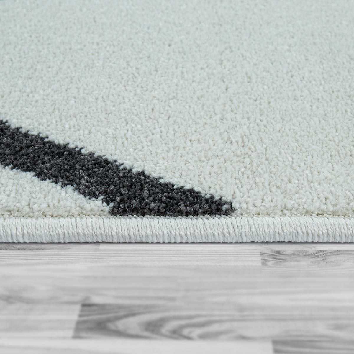 KURZFLORTEPPICH 70/140 cm Stella 401 - Weiß, Textil (70/140cm) - Paco Home