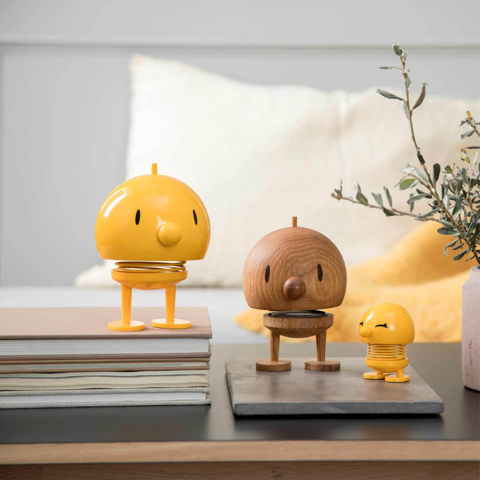 Thumbnail - Hoptimist Dekofigur, Gelb, Kunststoff, Metall, 10x15x10 cm, Dekoration, Skulpturen & Dekoobjekte, Dekoobjekte