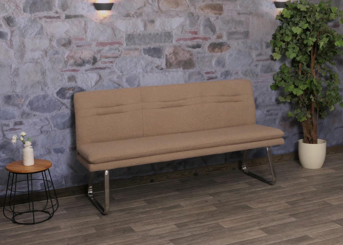 SITZBANK Braun - Braun, Textil (180/93/58cm) - MCW