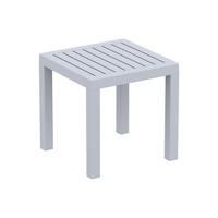 GARTENTISCH/BEISTELLTISCH Ocra grau - Grau, Kunststoff (45/45/45cm) - TPFGarden