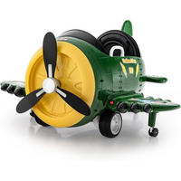 ELEKTROAUTO Kinder Grün - Grün, Kunststoff (100/62/124cm) - COSTWAY