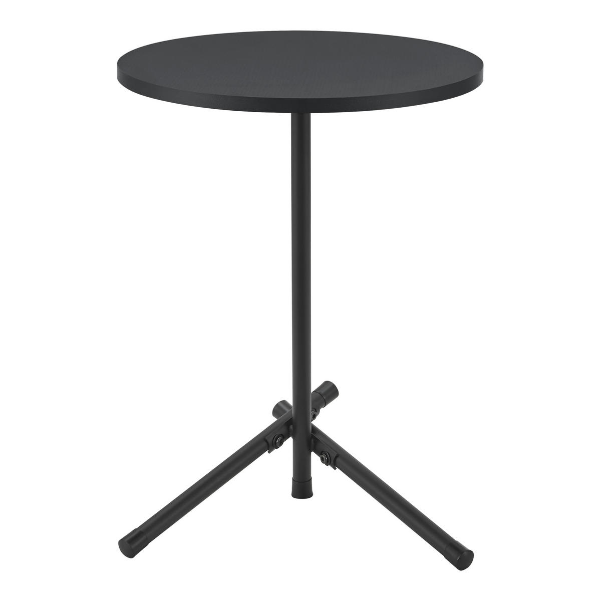 BEISTELLTISCH Karup - Schwarz, Metall (40/40/55cm) - [en.casa]