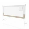 BETTSCHUTZGITTER Jaron 180/71-101 cm - Beige, Textil (180/180cm) - Juskys