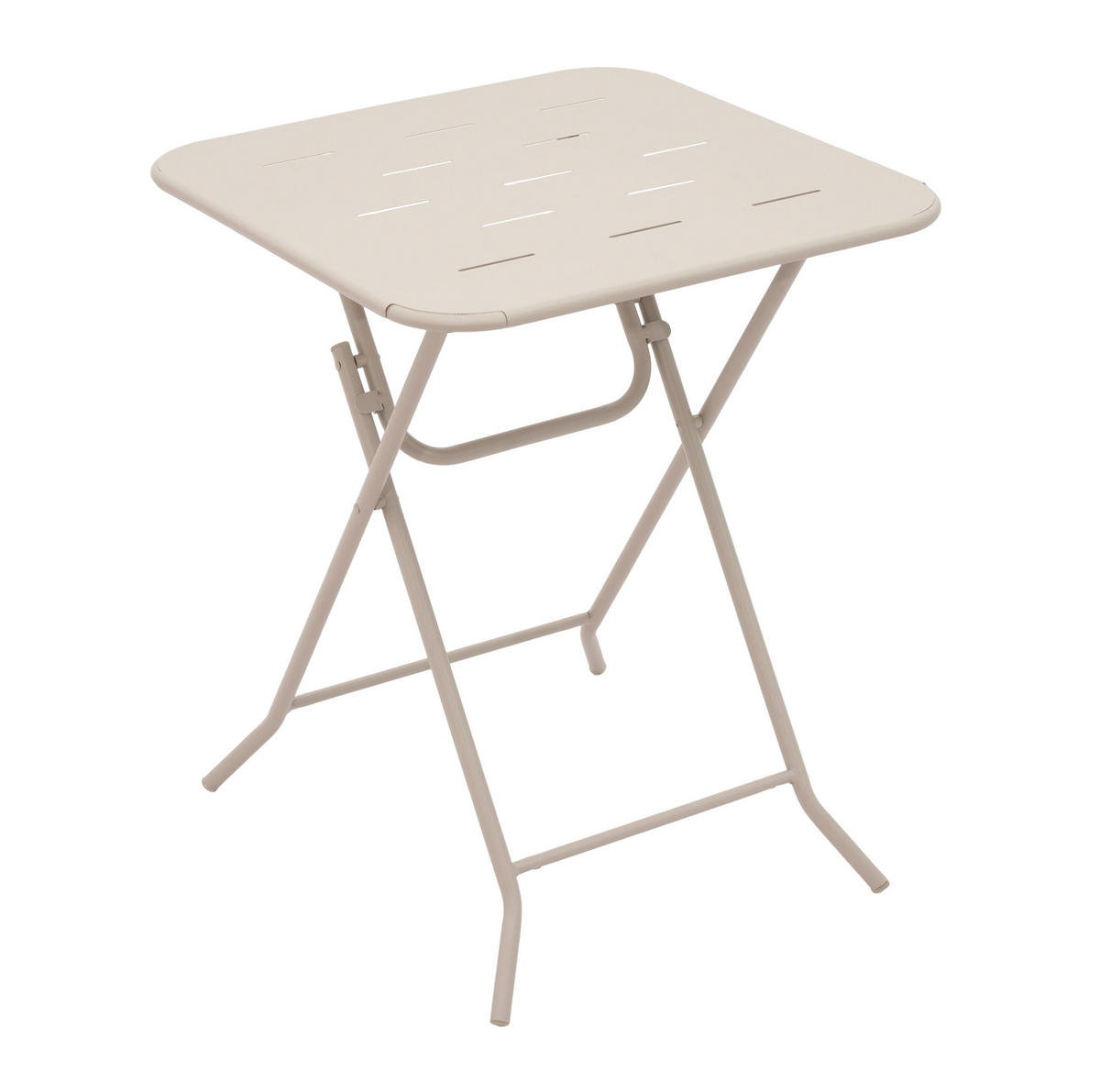 GARTENSET 60/73/60 cm Beige aus Stahl 3er Set - Beige, Metall - OKMYHOME