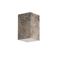 DECKENLEUCHTE - Grau, Metall (6/6/10cm) - Lumicom